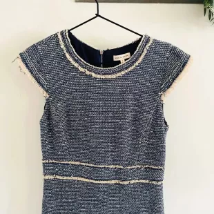 Tweed Cap Sleeve Dress