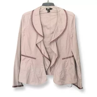 DKNY Vintage Y2K Lavender Beaded Trim Spring Jacket