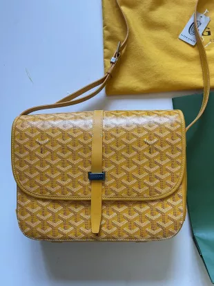 Goyard Belvedere PM Yellow