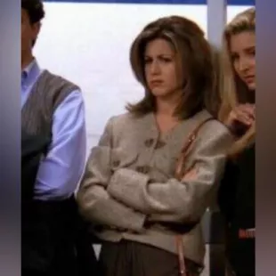 Vintage Moschino Wool Tweed Blazer-Seen on Jennifer Aniston On Friends