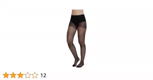 X-GLAM Women's Nylon Opaque Pantyhose Stockings With Super Stretch Waistband (FREE SIZE)
