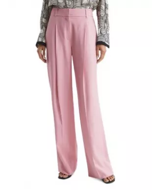 Bonnie Wide Leg Pleat Front Trousers