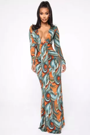 Dream Wave Maxi Dres