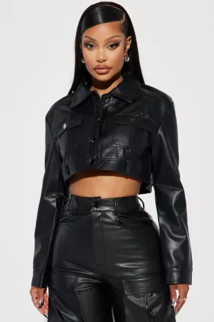 On My Way Cropped Jacket