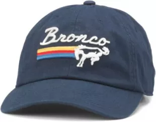Ford Bronco Unisex Adjustable Buckle Strap Baseball Hat Navy