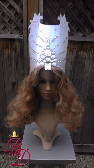 Glinda Wizard of Oz Wig and Crown Screen Quality Custom Couture Styled