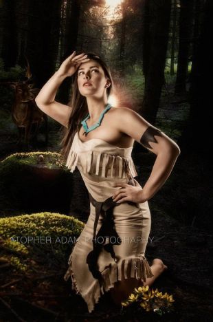 Bbeautydesigns Custom Pocohontas Adult Costume