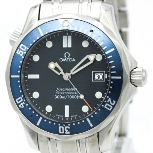 Polished OMEGA Seamaster Professional 300M Steel Mid Size Watch 2561.80 BF318317  | eBay