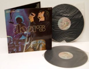 THE DOORS, Absolutely Live Double album. Top copy. Very rare. 1970. Matrix stamp. A1, A2, B1, B2. elektra.