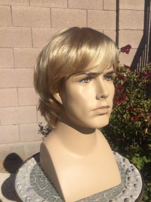 Perruque Blonde congelés Kristoff Mens