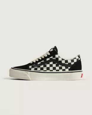 Premium Checkerboard Old Skool Platform Sneakers