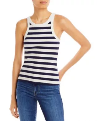 The Chin Ups Striped Tank Top