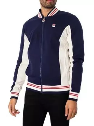 Mens Settanta Track Jacket In Tapioca Beige
