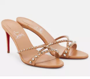 Tatoosh Spikes Leather Mules