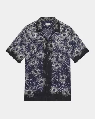 Embroidered Camp Shirt
