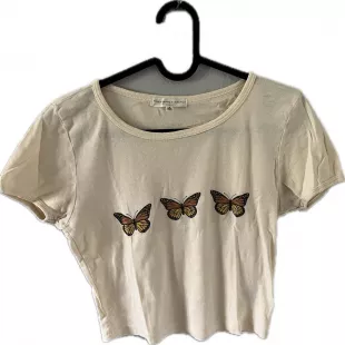 Deeply Butterfly Cropped Tee