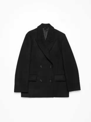Double Breasted Wool Jacket