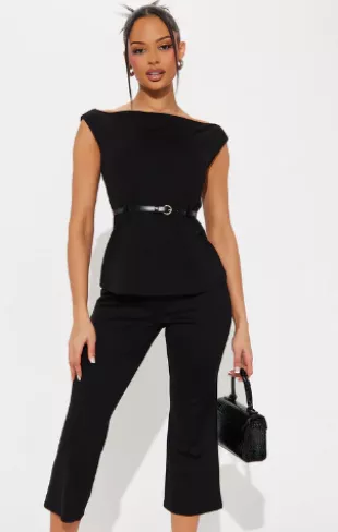 She Means Business Capri Pant Setfashion