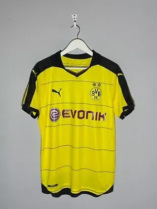 Borussia Dortmund BVB Puma 2015/16 Home Football Shirt Soccer Jersey