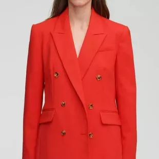 Double-Breasted Blazer