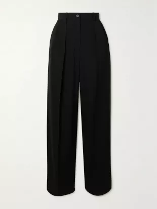 Essentials Igor Crepe Straight-Leg Pants