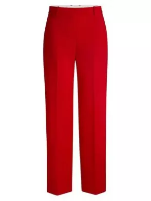 Straight-Leg Trousers
