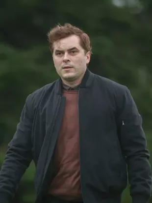A Discovery of Witches Trystan Gravelle Grey Bomber Jacket
