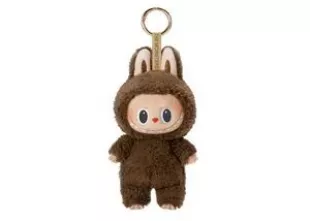 Labubu Les Monstres Macarons Savoureux Châtaigne Cacao Vinyle Peluche Pendentif