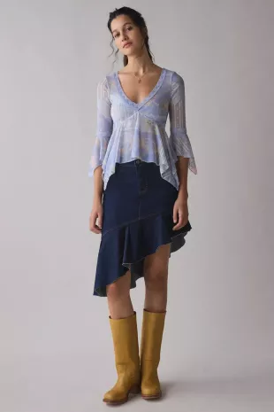 Sybil Witchy Mesh Top