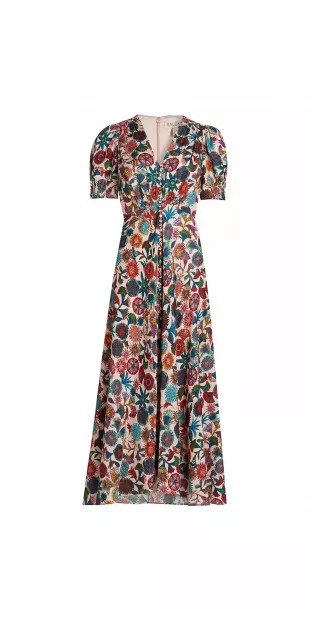 Lea Dress In Sugar Adorning