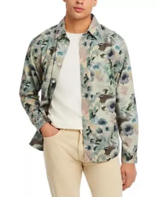 Hans Floral Button-Up Shirt In Multi