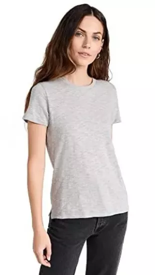 Women's Schoolboy Crew Heather Grey