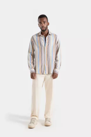 Striped Textured Shirt