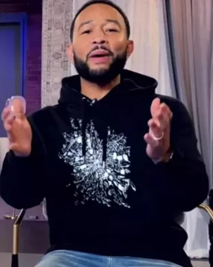 The Voice S27 John Legend Black Hoodie