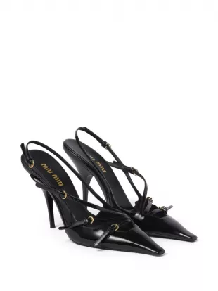 Patent Leather Slingbacks