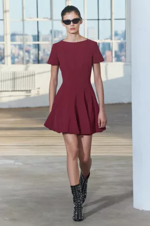 Godet Dress