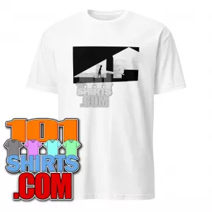 Death of a Unicorn Movie Jenna Ortega Ridley Black and White Shadow Art T-Shirt