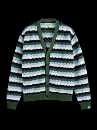 Crochet Dropped Shoulder Cardigan