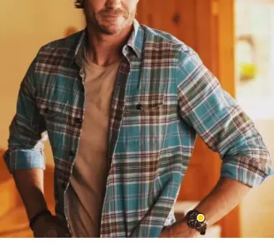 Wrist Watch of Cal Jones Shirt