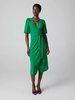 Paisley Wrap Dress