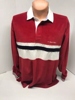 Vintage Long Sleeve Soft Cotton Polo