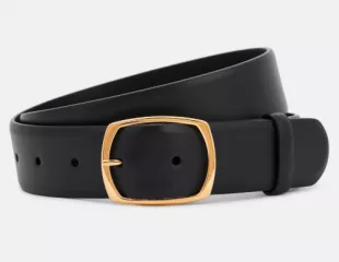 Oval Leather Belt