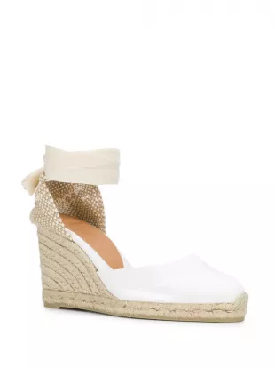Carina Canvas Wedge Espadrilles