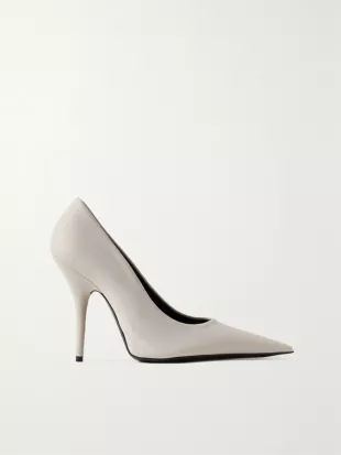 Knife Twill Pumps