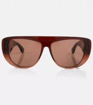 Flat-Brow Sunglasses