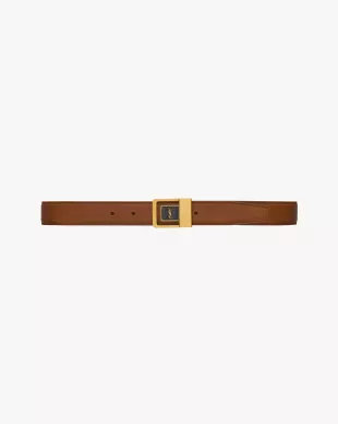 La 66 Buckle Belt in Leather