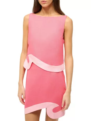 Raphael Two-Tone Linen Top