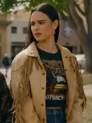 Ransom Canyon S01 Ellie Catawnee Fringe Jacket