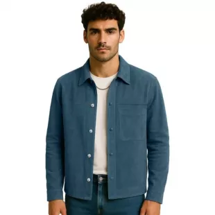 Secondryskin - Lionel Richie Blue Suede Jacket