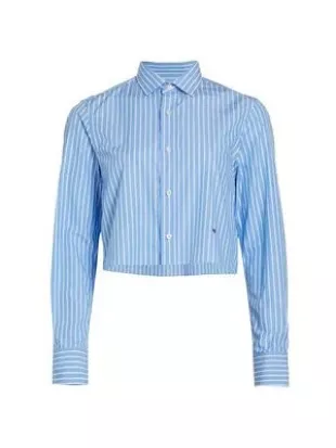 Classic Stripe Cropped Shirt